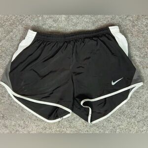Nike Black and White Athletic Shorts Lightweight Performance